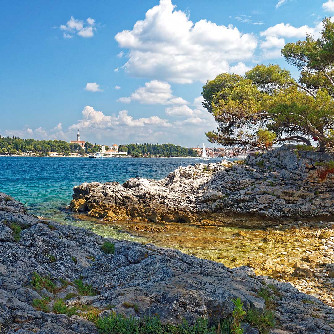 Badplaatsen aan de Adriatische Zee