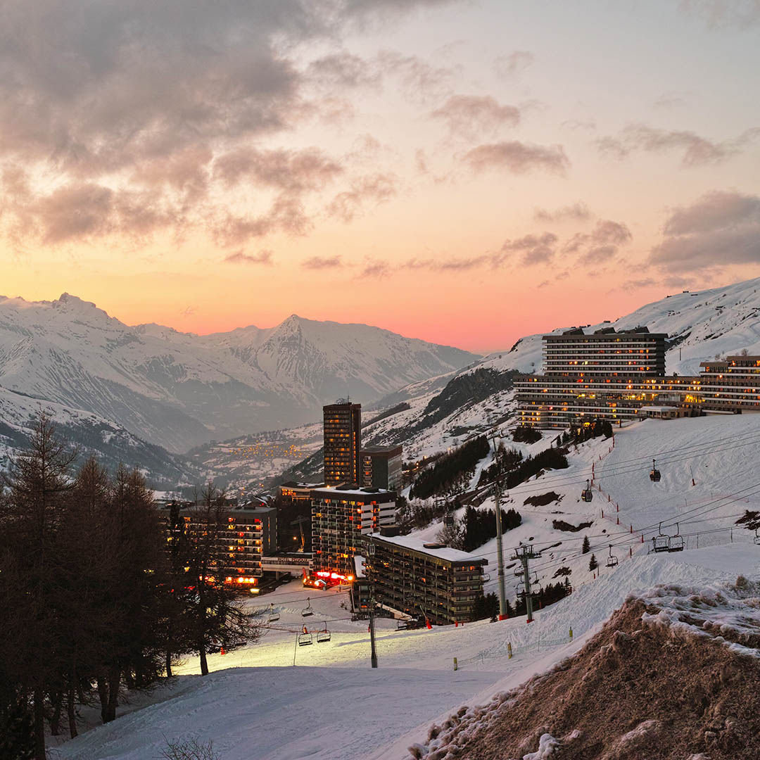 Skigebieden Alpen