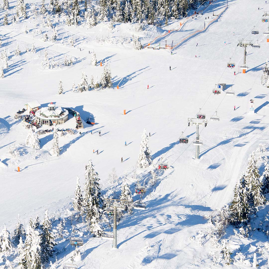 Skigebieden Noorwegen